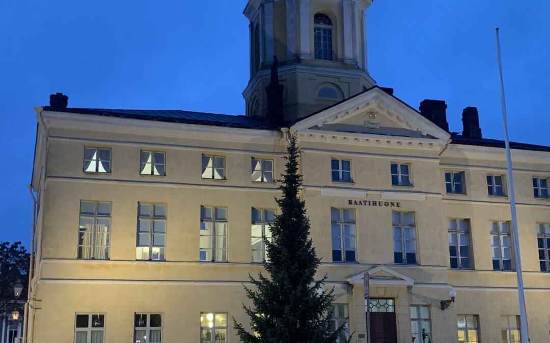 Puhe Haminan talousarviokokouksessa 8.12.2025